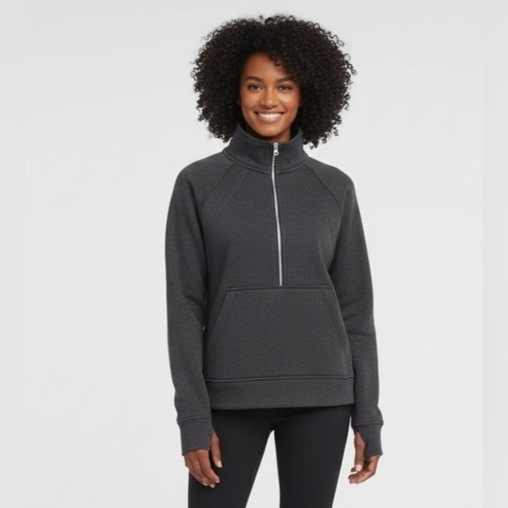 Danskin Zip up Long Sleeve Sweatshirt Size Medium